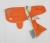 Дождевик спортивная курточка трансформер светоотражающая. Размер S. Цвет оранжевый. Унисекс