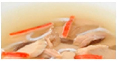 Влажный корм с нарезкой японского глубоководного краба с пониженным содержанием соли в виде наваристого сытного супа, 40 г х 14 шт