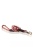 Поводок для собак Антисрыв со стоппером на карабине, бордовый, размер M