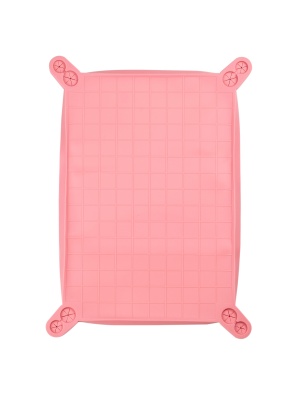 Силиконовый коврик-лоток. Розовый