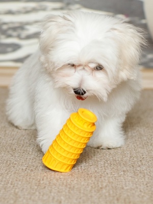 Латексная игрушка для собак-путешественников (Пизанская башня)