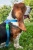 Шлейка для собак 'Легко Надеть' с защитным механизмом от перекручивания, размер М, голубой