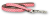 Поводок гибридный, размер S (цвет: розовый)