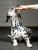 Ошейник для собак светоотражающий с двойной стропой и силиконовым креплением. Размер L. Синий