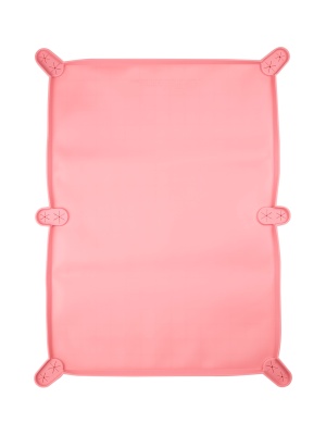 Силиконовый коврик-лоток для пелёнок. Розовый